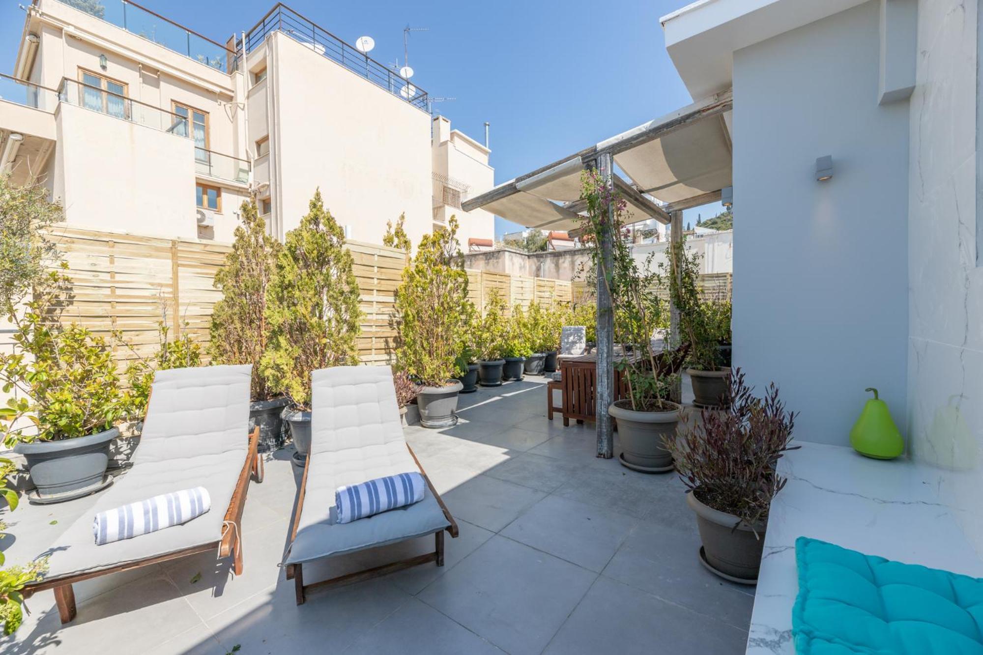 Top Kolonaki Studio+Terrace Stunning Acropolis Views Athens Exterior photo