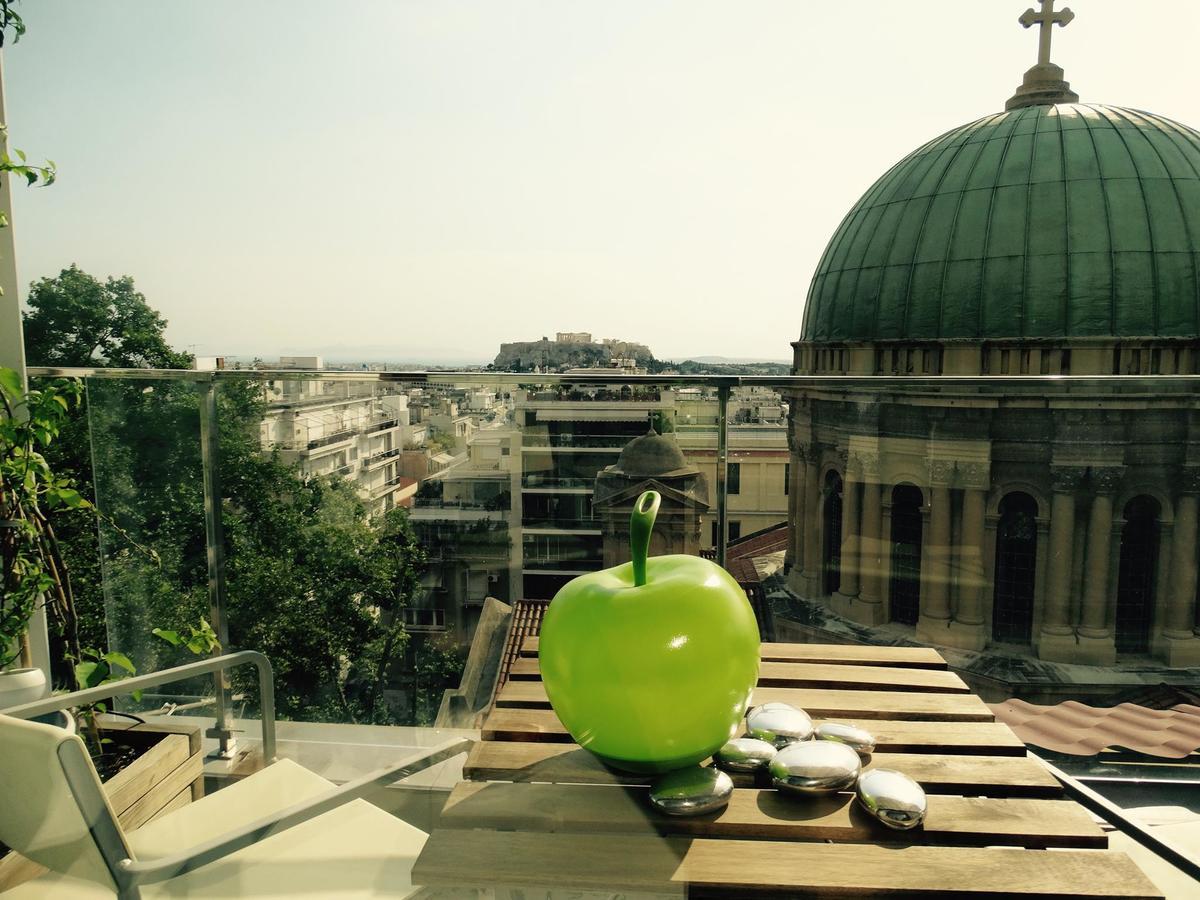 Top Kolonaki Studio+Terrace Stunning Acropolis Views Athens Exterior photo