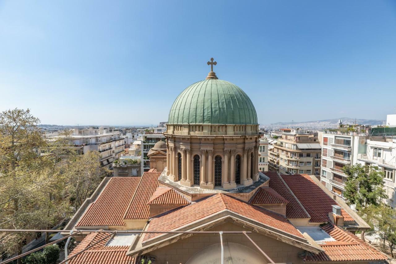 Top Kolonaki Studio+Terrace Stunning Acropolis Views Athens Exterior photo